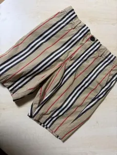 BURBERRY ストライプ ハーフパンツ 12Y