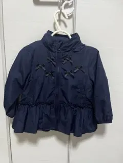 petit main ネイビー ジャケット 90cm