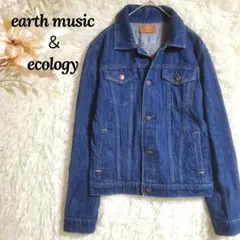 デニムジャケット earthmusic & ecology M デニムアウター