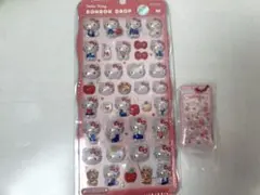 早い者勝ち！ハローキティ ボンボンドロップシール　ガチャ