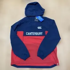 新品未使用、タグ付！CANTERBURY フード付きアノラック ピステ Mサイズ