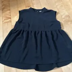 しまむら　ブラック　ノースリーブ　HK WORKS LONDON