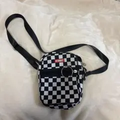 チェックショルダーバッグ