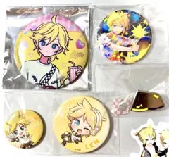 鏡音リン 39culture 缶バッジ 鏡音リン スイーツ 初音ミク 39culture 2023 メタリック 缶