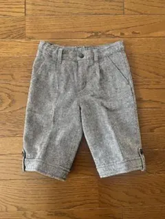 COMME CA ISM グレー ハーフパンツ