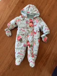 next ベビー　ダウン ロンパース　3-6 month