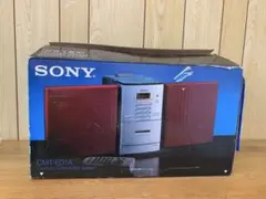 N0712-10★未使用SONY CMT-ED1A コンパクトCDコンポのサムネイル