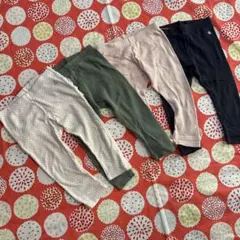 Petit Bateau ベビーレギンス 4点　12m 74のサムネイル