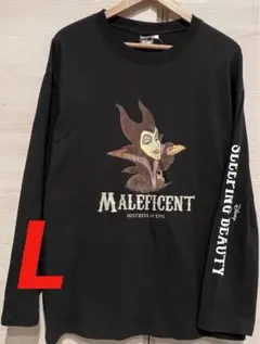 新品 ディズニー ヴィランズ マレフィセント Tシャツ L 眠れる森の美女