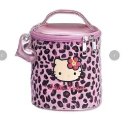 アベイル　ハローキティ 　ヒョウ柄ポーチ　日焼け ギャルキティ　バニティーポーチ