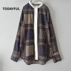 TODAYFUL Standcollar Paisley Shirtsのサムネイル