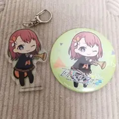 プロセカ セカイシンフォニー2022 缶バッジ アクリルキーホルダー 花里みのり