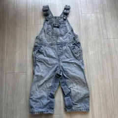 OshKosh デニムオーバーオール 4ポケット12M