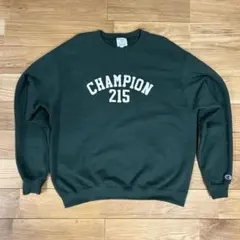 Champion 215 XL オリーブグリーン トレーナー