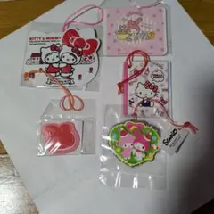 ハローキティ・マイメロディ サンリオショップおまけ 5個セット