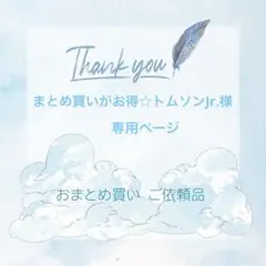 まとめ買いがお得☆トムソンJr.様 リクエスト 8点 まとめ商品