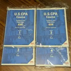 【新品未使用】USCPA REG 問題集4冊セット CPA会計学院