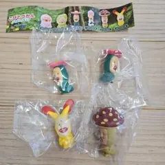 こびとずかん　 ソフビフィギュア4体セット