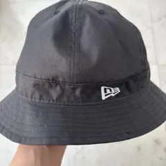 NEW ERA ブラック バケットハット 6 3/4