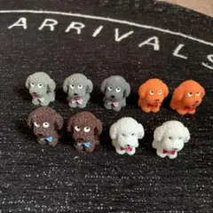 犬のミニチュアフィギュア 8体セット