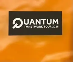 【タワレコ限定ステッカー】TMNETWORK QUANTUM 小室哲哉 宇都宮隆