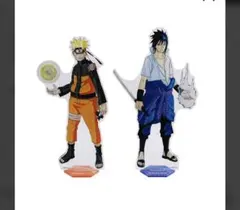 NARUTO ナルト サスケ アクリルMEGAフィギュアW 神保町 第二部 2種 