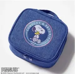 PEANUTS スヌーピー ミラー内蔵ポーチ