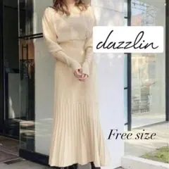 dazzlin マーメイドニットワンピース Free ワンピース タイト