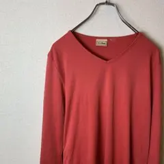 L.L Bean 長袖 カットソー レッド S相当のサムネイル