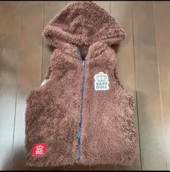 BABYDOLL モコモコベスト あったかベスト