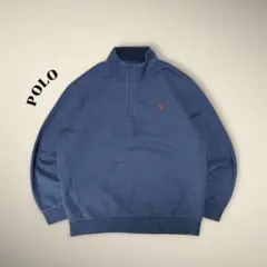 【ジョン様専用】POLOポロラルフローレンスウェットハーフボタンポニー XL
