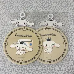 匿名配送 シナモロールカフェ コースター 2点セット