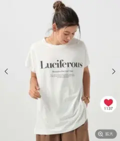 新品　BAYFLOW　[さらさらした着心地]アソートBIGロゴＴ　ホワイト　M