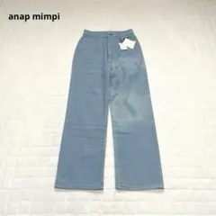 【アナップミンピ】デニム　ジーンズ　パンツ　無地　春夏　カジュアル　M