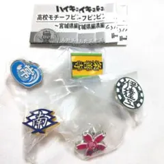 ハイキュー！！　高校モチーフ　ピンバッジ　5個セット