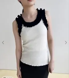 【OPERA SPORT/オペラスポーツ】フリルタンクトップのサムネイル