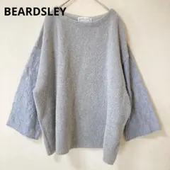 24SS】BEARDSLEY 前後2way✴︎リネンニットベスト ブラック - メルカリ