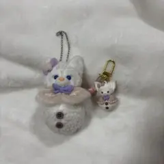 ディズニー 雪だるま リーナベル ぬいぐるみ チャーム