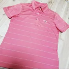 Callaway 半袖ポロシャツ M ピンク