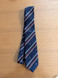 East Boy ネイビー ストライプ ネクタイ