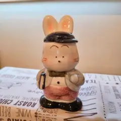 昭和レトロ 内藤ルネ RUNE 陶器 牛 貯金箱 - メルカリ