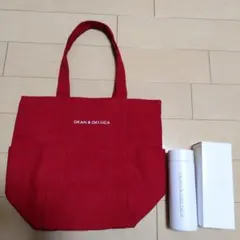 DEAN & DELUCA 26年福袋 赤 トートバッグ＆タンブラー - メルカリ