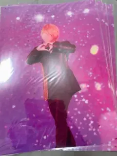 STPR EXPO すとふぁみくじ ジェルくん クリアポスター 4枚