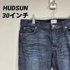 HUDSUN ダークブルー ストレートレッグデニム 30