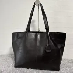 UNITED ARROWS レザー トートバッグ ビジネス 黒 A4可 - メルカリ