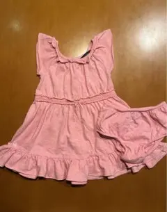 ラルフローレン ピンク ワンピース/12m