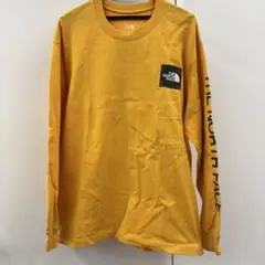 THE NORTH FACE ロングスリーブカットソー XL イエロー