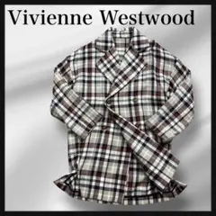 【美品☆高級モデル☆変形デザイン】ヴィヴィアンウエストウッド チェックジャケット