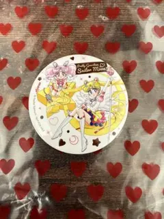 明治コラボ　セーラームーン ちびうさ　缶ミラー