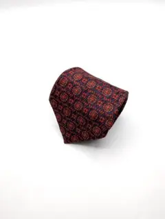 良品✨ LANVIN ネクタイ シルク ネイビー 1236